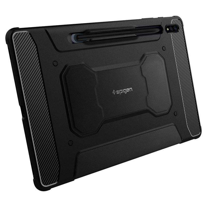 Spigen Rugged Armor Pro dėklas, skirtas Samsung Galaxy Tab S7+ / S8+ 12,4& 39 & 39 - juodas