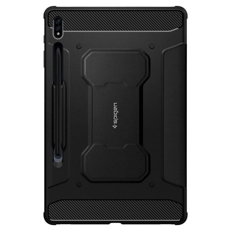 Spigen Rugged Armor Pro dėklas, skirtas Samsung Galaxy Tab S7+ / S8+ 12,4& 39 & 39 - juodas