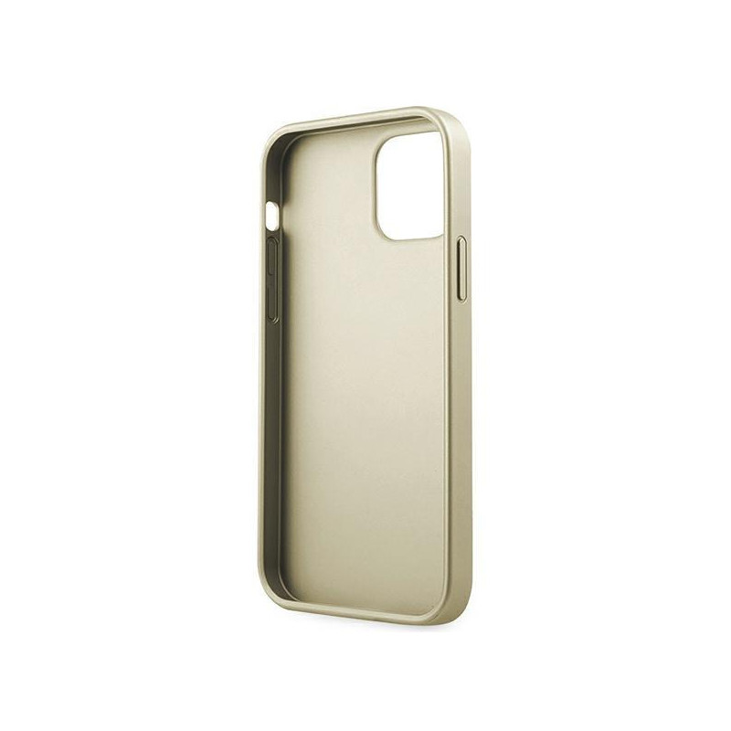 Guess Iridescent dėklas iPhone 12 Pro Max - auksinis