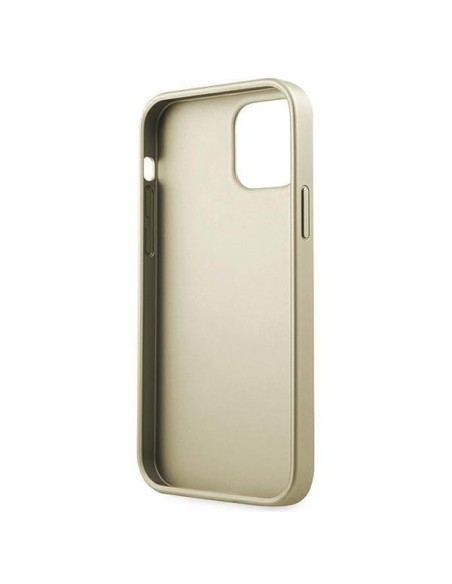 Guess Iridescent dėklas iPhone 12 Pro Max - auksinis