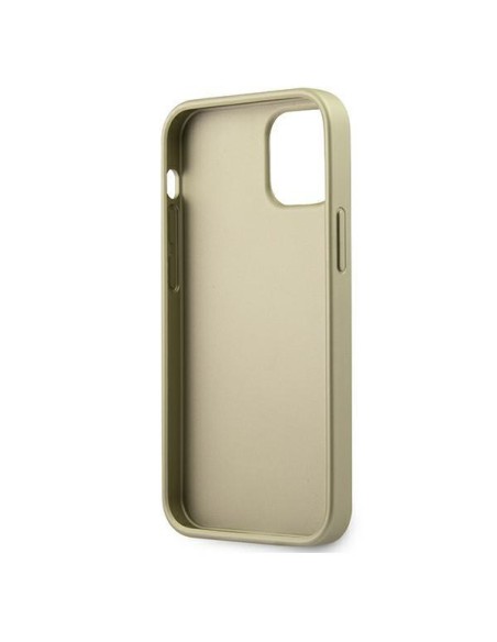 Guess Iridescent dėklas iPhone 12 mini - auksinis