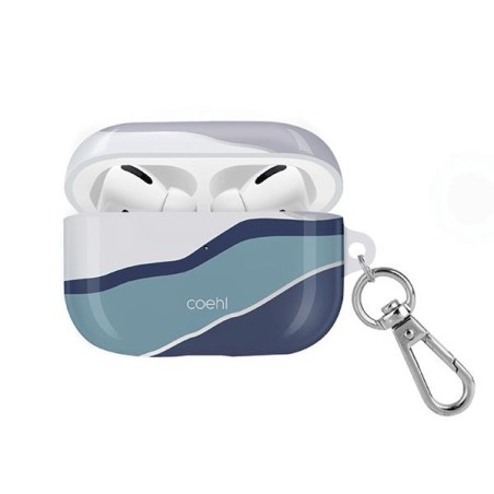 Uniq Coehl Ciel dėklas, skirtas AirPods Pro – mėlynas Uniq Coehl Ciel dėklas, skirtas AirPods Pro – mėlynas