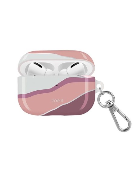 Uniq Coehl Ciel dėklas, skirtas AirPods Pro – rožinis Uniq Coehl Ciel dėklas, skirtas AirPods Pro – rožinis