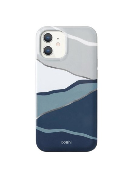 UNIQ Coehl Ciel dėklas iPhone 12 mini - mėlynas UNIQ Coehl Ciel dėklas iPhone 12 mini - mėlynas