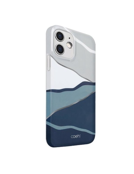 UNIQ Coehl Ciel dėklas iPhone 12 mini - mėlynas UNIQ Coehl Ciel dėklas iPhone 12 mini - mėlynas