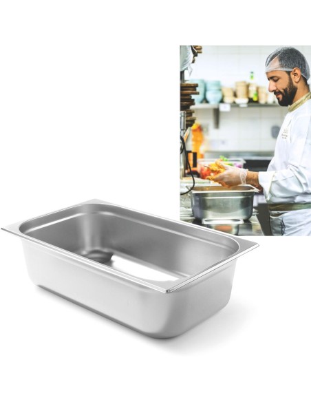 GN 1/1 nerūdijančio plieno konteineris Profi Line aukštis 150 mm - Hendi 801215