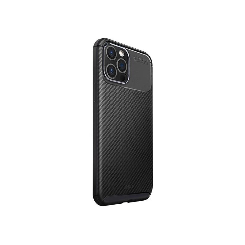 UNIQ Hexa dėklas, skirtas iPhone 12 Pro Max - juodas