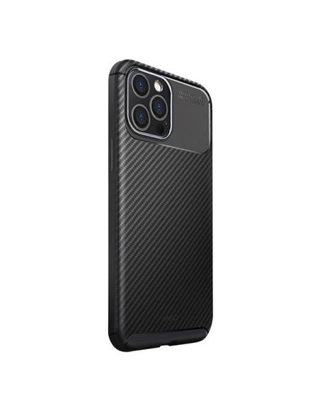 UNIQ Hexa dėklas, skirtas iPhone 12 Pro Max - juodas UNIQ Hexa dėklas, skirtas iPhone 12 Pro Max - juodas