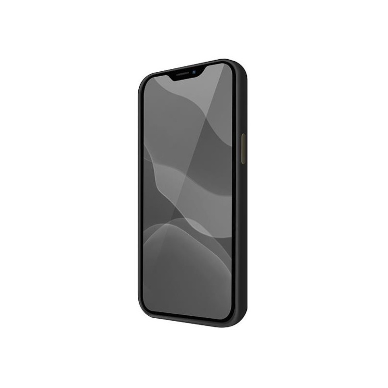 Uniq Lino Hue dėklas, skirtas iPhone 12 Pro Max - juodas