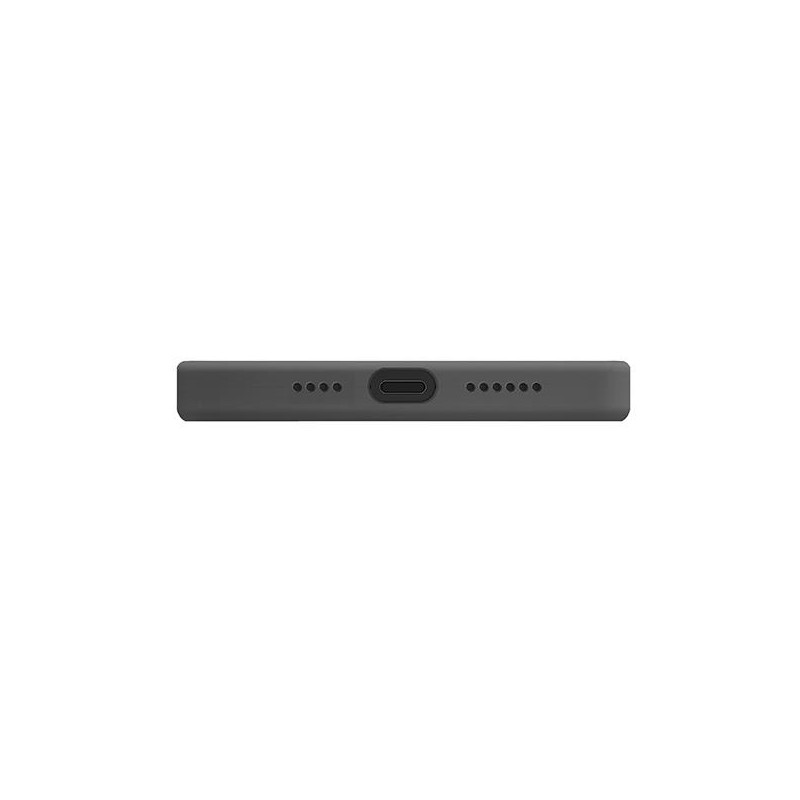 Uniq Lino Hue dėklas, skirtas iPhone 12 Pro Max - juodas