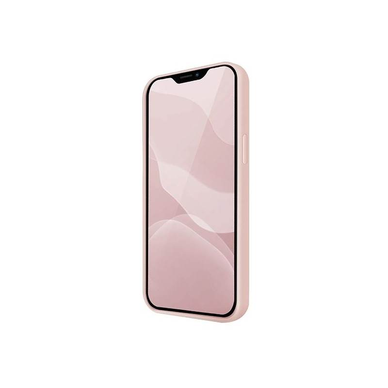 Uniq Lino Hue dėklas, skirtas iPhone 12 Pro Max - rožinis