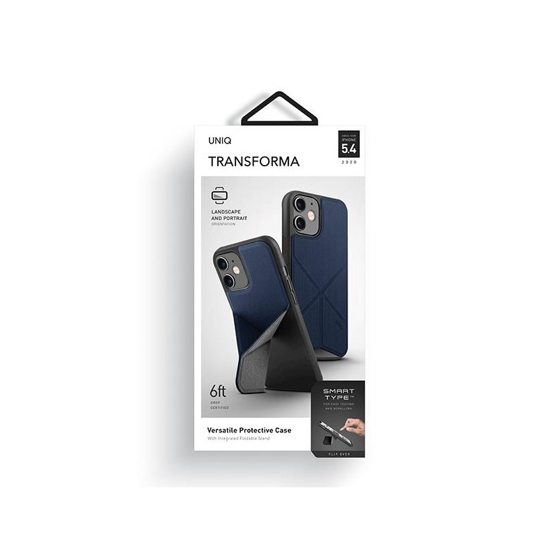 UNIQ Transforma dėklas iPhone 12 mini - mėlynas