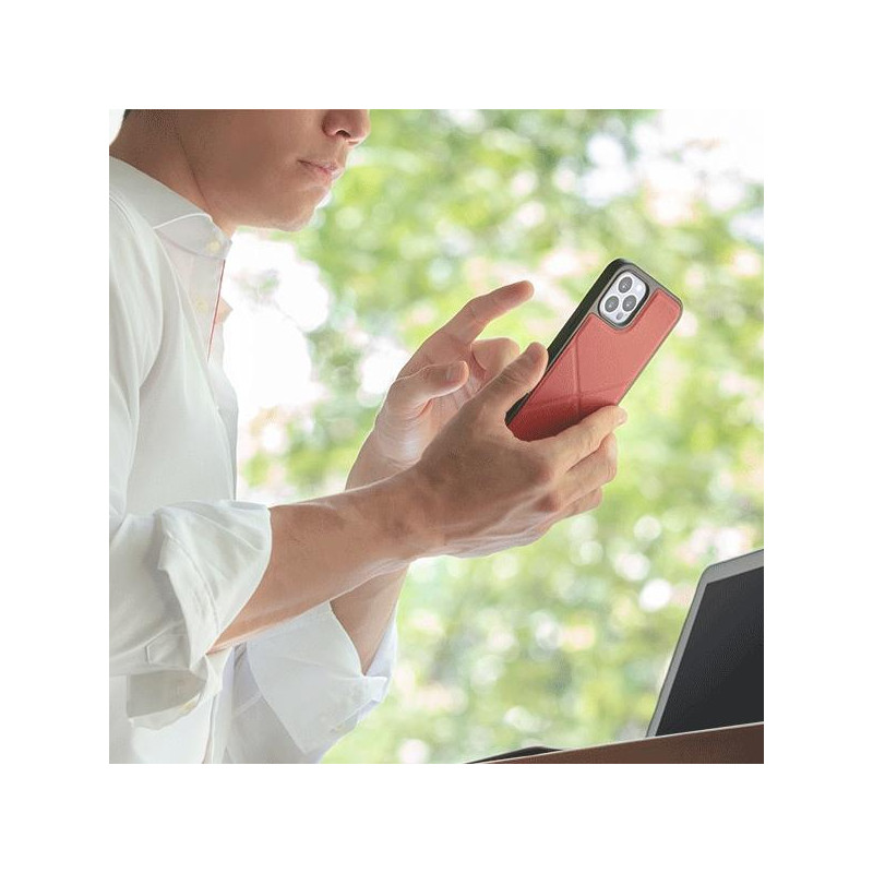 UNIQ Transforma dėklas iPhone 12 mini - pilkas