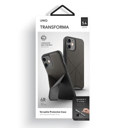 UNIQ Transforma dėklas iPhone 12 mini - pilkas