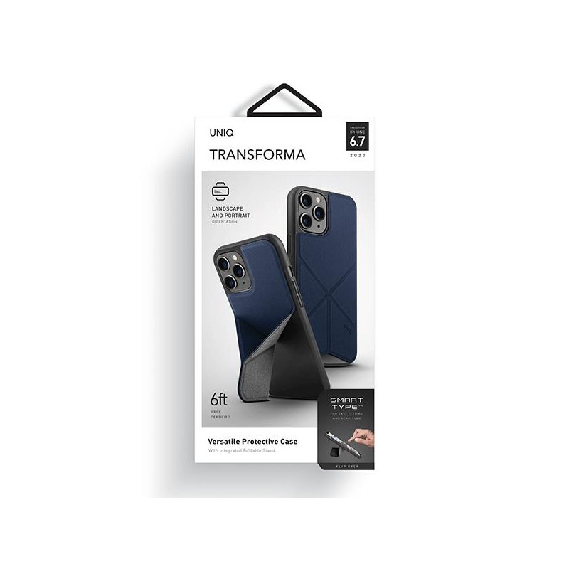 UNIQ Transforma dėklas, skirtas iPhone 12 Pro Max - mėlynas