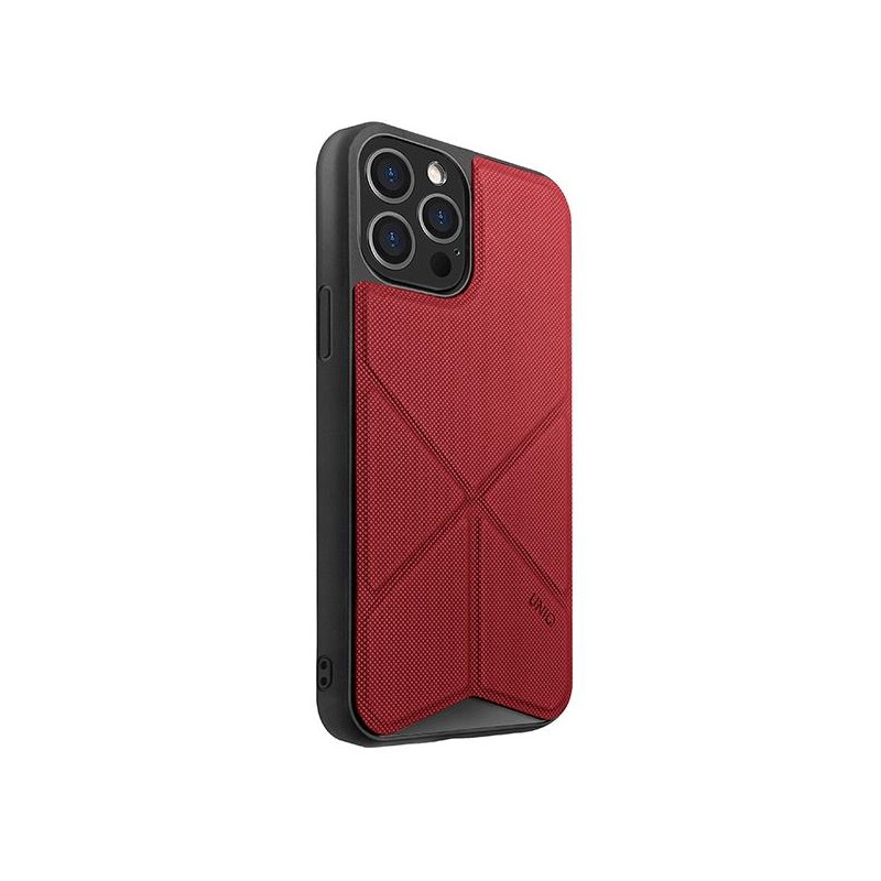 UNIQ Transforma dėklas iPhone 12 / iPhone 12 Pro - raudonas