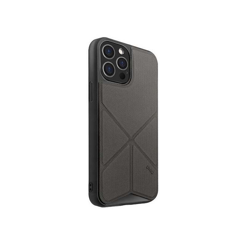 UNIQ Transforma dėklas iPhone 12 / iPhone 12 Pro - pilkas