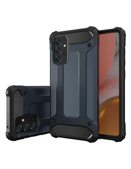 Hybrid Armor šarvuotas hibridinis dėklo dangtelis, skirtas Samsung Galaxy A72 4G juodas Hybrid Armor šarvuotas hibridinis dėklo dangtelis, skirtas Samsung Galaxy A72 4G juodas