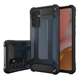 Hybrid Armor šarvuotas hibridinis dėklo dangtelis, skirtas Samsung Galaxy A72 4G mėlynas