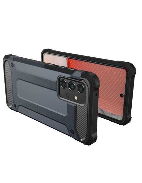 Hybrid Armor šarvuotas hibridinis dėklo dangtelis, skirtas Samsung Galaxy A72 4G auksui