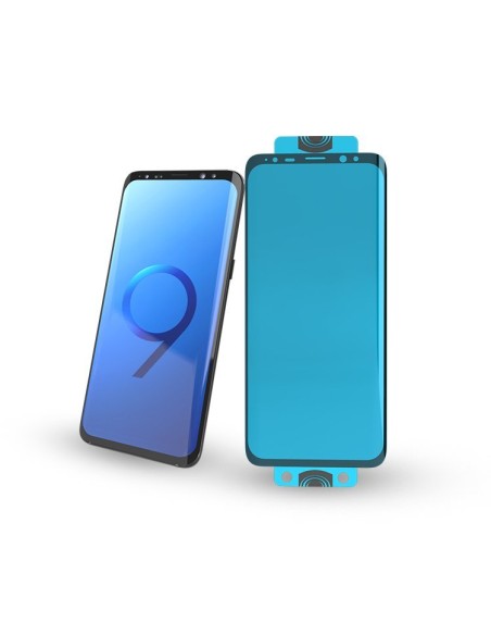 3D Edge Nano Flexi Glass Stiklo plėvelė viso ekrano grūdintas stiklas su rėmeliu Samsung Galaxy S21 Ultra 5G Transparent
