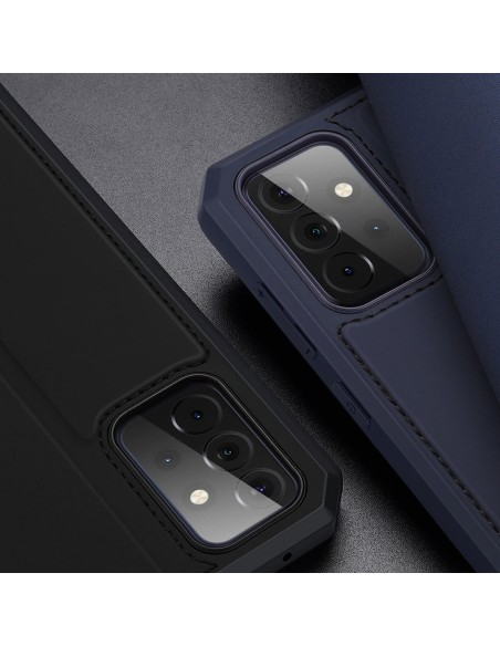 DUX DUCIS Skin X dėklo dėklo dangtelis su atvartu, skirtas Samsung Galaxy A72 4G mėlynai DUX DUCIS Skin X dėklo dėklo dangtelis su atvartu, skirtas Samsung Galaxy A72 4G mėlynai