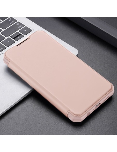 DUX DUCIS Skin X dėklo dėklo dangtelis su atvartu, skirtas Samsung Galaxy A72 4G rožinė DUX DUCIS Skin X dėklo dėklo dangtelis su atvartu, skirtas Samsung Galaxy A72 4G rožinė