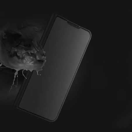 DUX DUCIS Skin Pro dėklo dėklo dangtelis su atvartu, skirtas Samsung Galaxy A02s EU juodas DUX DUCIS Skin Pro dėklo dėklo dangtelis su atvartu, skirtas Samsung Galaxy A02s EU juodas