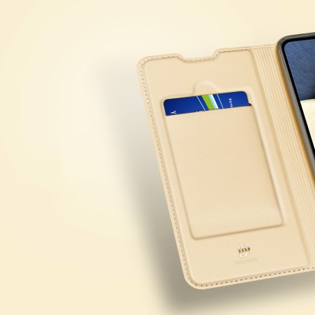 DUX DUCIS Skin Pro dėklo dėklo dangtelis su atvartu, skirtas Samsung Galaxy A02s EU juodas DUX DUCIS Skin Pro dėklo dėklo dangtelis su atvartu, skirtas Samsung Galaxy A02s EU juodas