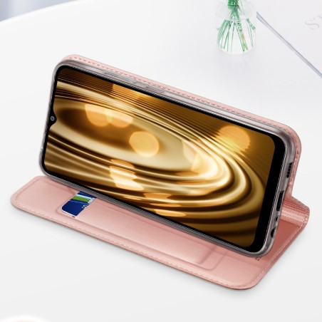 DUX DUCIS Skin Pro dėklo dėklo dangtelis su atvartu, skirtas Samsung Galaxy A02s EU juodas DUX DUCIS Skin Pro dėklo dėklo dangtelis su atvartu, skirtas Samsung Galaxy A02s EU juodas