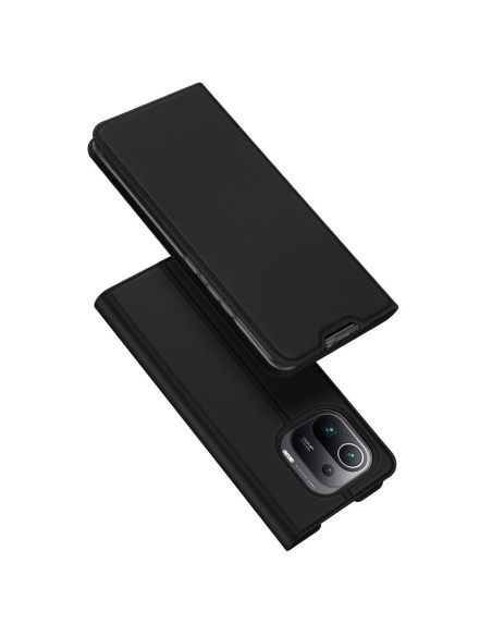 DUX DUCIS Skin Pro dėklo dėklo dangtelis su atvartu, skirtas Xiaomi Mi 11 Pro juodas DUX DUCIS Skin Pro dėklo dėklo dangtelis su atvartu, skirtas Xiaomi Mi 11 Pro juodas