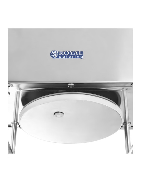 Elektrinis dešrų užpildas su Royal Catering varikliu + 4 piltuvėliai 10L Elektrinis dešrų užpildas su Royal Catering varikliu + 4 piltuvėliai 10L
