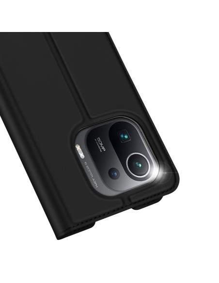 DUX DUCIS Skin Pro dėklo dėklo dangtelis su atvartu, skirtas Xiaomi Mi 11 Pro juodas DUX DUCIS Skin Pro dėklo dėklo dangtelis su atvartu, skirtas Xiaomi Mi 11 Pro juodas