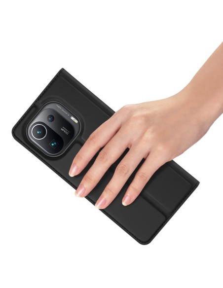 DUX DUCIS Skin Pro dėklo dėklo dangtelis su atvartu, skirtas Xiaomi Mi 11 Pro juodas DUX DUCIS Skin Pro dėklo dėklo dangtelis su atvartu, skirtas Xiaomi Mi 11 Pro juodas