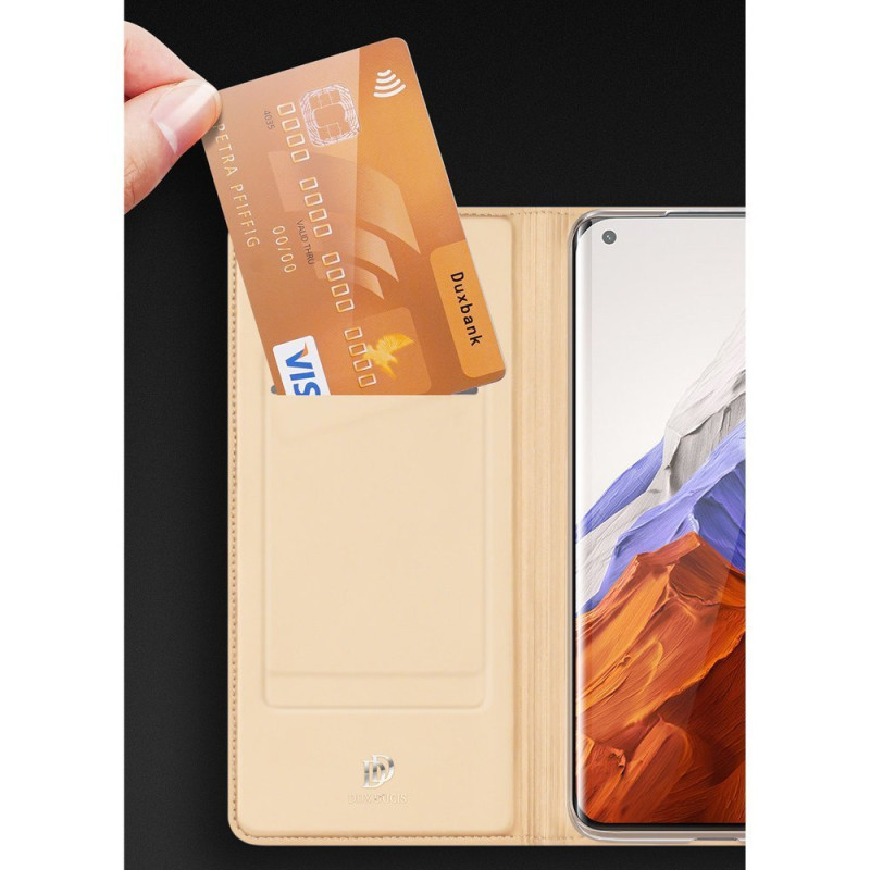 DUX DUCIS Skin Pro dėklo dėklo dangtelis su atvartu, skirtas Xiaomi Mi 11 Pro juodas