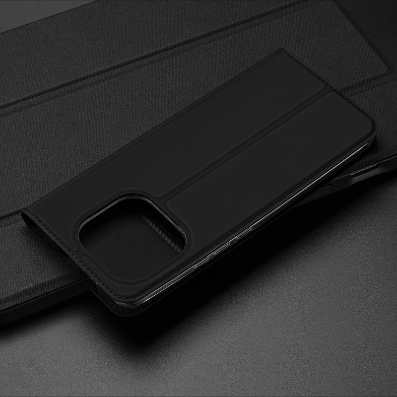DUX DUCIS Skin Pro dėklo dėklo dangtelis su atvartu, skirtas Xiaomi Mi 11 Pro juodas