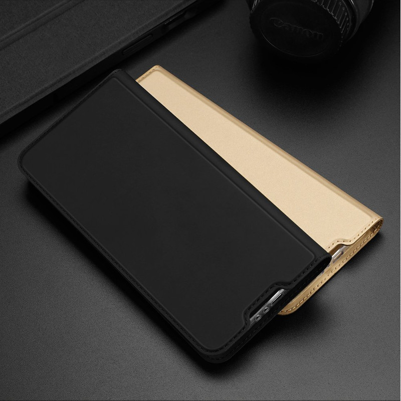 DUX DUCIS Skin Pro dėklo dėklo dangtelis su atvartu, skirtas Xiaomi Mi 11 Pro juodas