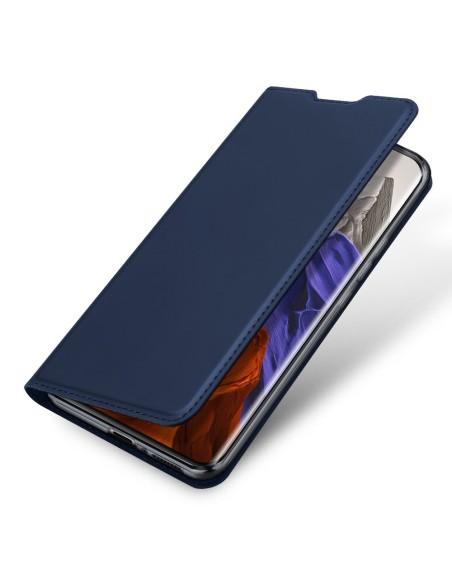 DUX DUCIS Skin Pro dėklo dėklo dangtelis su atvartu, skirtas Xiaomi Mi 11 Pro mėlynai