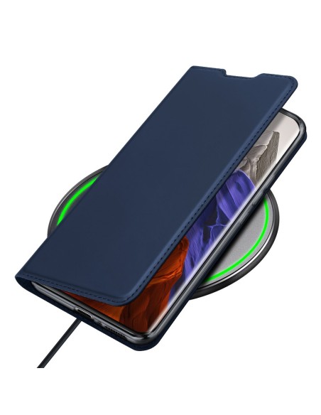DUX DUCIS Skin Pro dėklo dėklo dangtelis su atvartu, skirtas Xiaomi Mi 11 Pro mėlynai