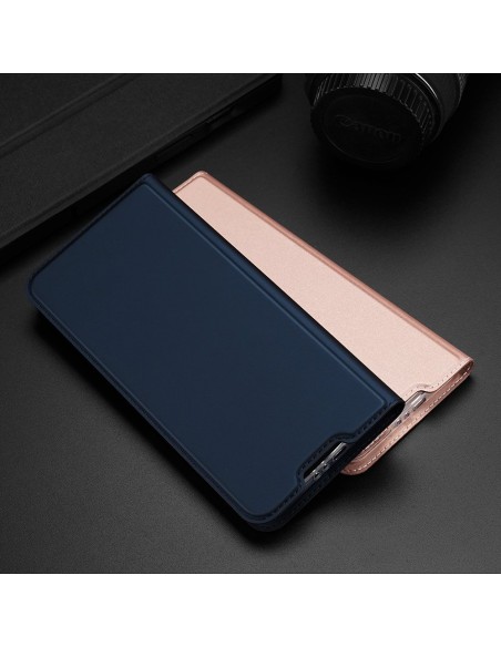 DUX DUCIS Skin Pro dėklo dėklo dangtelis su atvartu, skirtas Xiaomi Mi 11 Pro mėlynai