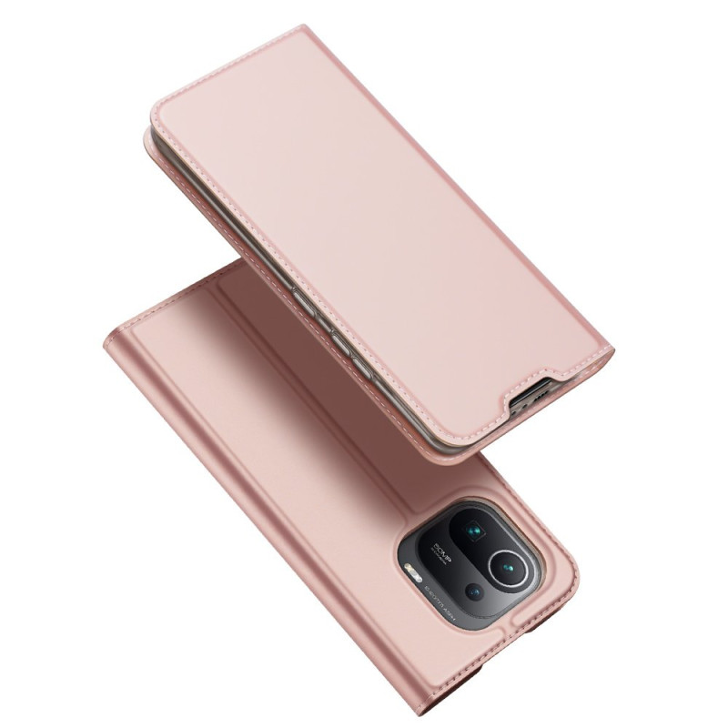 DUX DUCIS Skin Pro dėklo dėklo dangtelis su atvartu Xiaomi Mi 11 Pro rožinė DUX DUCIS Skin Pro dėklo dėklo dangtelis su atvartu Xiaomi Mi 11 Pro rožinė
