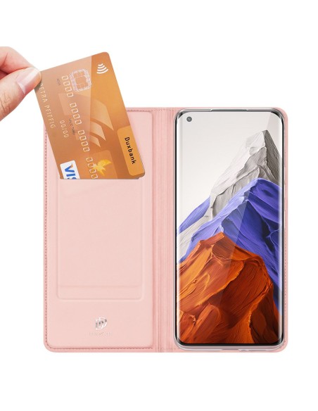 DUX DUCIS Skin Pro dėklo dėklo dangtelis su atvartu Xiaomi Mi 11 Pro rožinė DUX DUCIS Skin Pro dėklo dėklo dangtelis su atvartu Xiaomi Mi 11 Pro rožinė