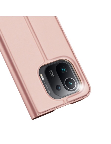 DUX DUCIS Skin Pro dėklo dėklo dangtelis su atvartu Xiaomi Mi 11 Pro rožinė DUX DUCIS Skin Pro dėklo dėklo dangtelis su atvartu Xiaomi Mi 11 Pro rožinė
