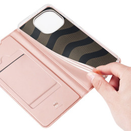 DUX DUCIS Skin Pro dėklo dėklo dangtelis su atvartu Xiaomi Mi 11 Pro rožinė