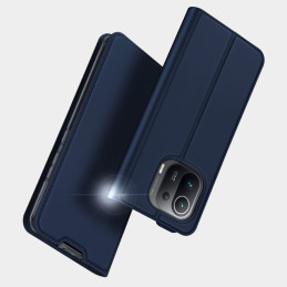 DUX DUCIS Skin Pro dėklo dėklo dangtelis su atvartu Xiaomi Mi 11 Pro rožinė