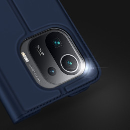 DUX DUCIS Skin Pro dėklo dėklo dangtelis su atvartu Xiaomi Mi 11 Pro rožinė