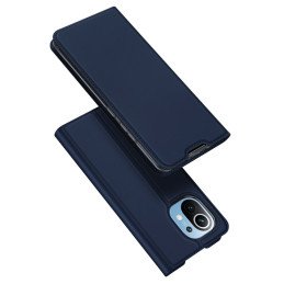 DUX DUCIS Skin Pro dėklo dėklo dangtelis su atvartu, skirtas Xiaomi Mi 11 blue