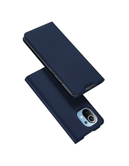 DUX DUCIS Skin Pro dėklo dėklo dangtelis su atvartu, skirtas Xiaomi Mi 11 blue DUX DUCIS Skin Pro dėklo dėklo dangtelis su atvartu, skirtas Xiaomi Mi 11 blue