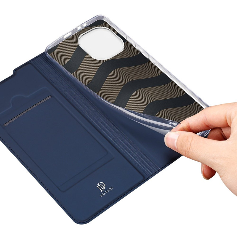 DUX DUCIS Skin Pro dėklo dėklo dangtelis su atvartu, skirtas Xiaomi Mi 11 blue