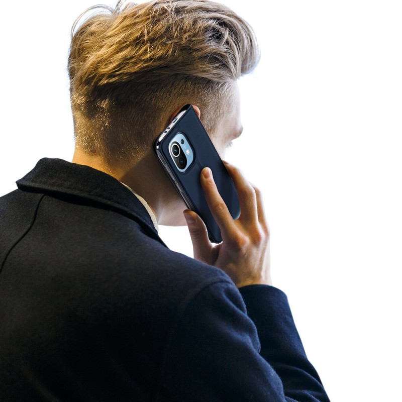 DUX DUCIS Skin Pro dėklo dėklo dangtelis su atvartu, skirtas Xiaomi Mi 11 blue